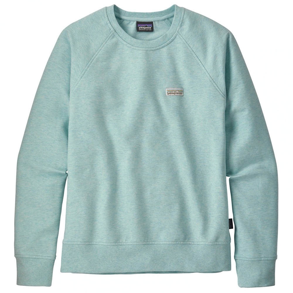 Patagonia Ahnya Crew in Aqua Size Medium